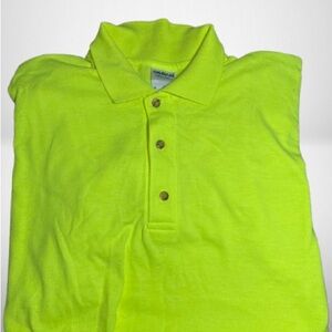 Gildan Bright Yellow Ultra Blend Polo